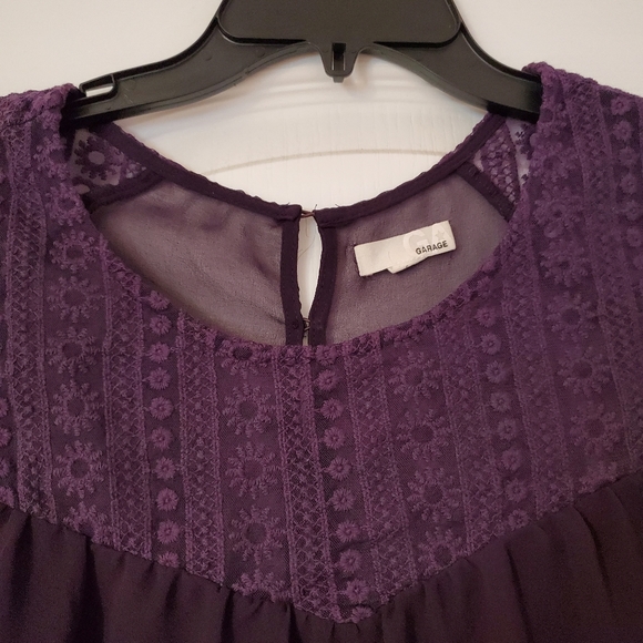 Flowy Purple Top - Picture 2 of 3